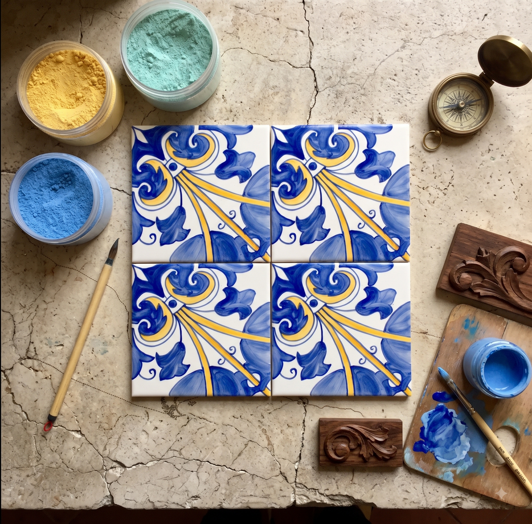 WORKSHOP TRAÇOS DO ATLÂNTICO | PINTURA DE AZULEJO