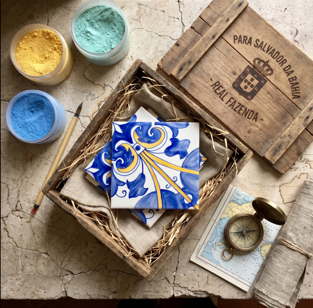 WORKSHOP TRAÇOS DO ATLÂNTICO | PINTURA DE AZULEJO