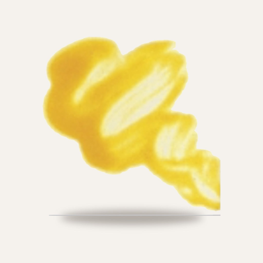 4001 TINTA UNIDEKOR AMARELO OVO — amostra cozida