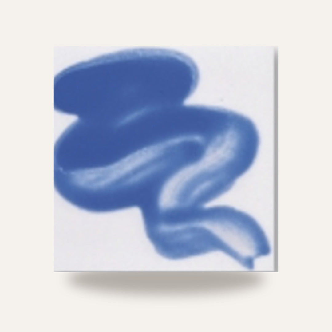 4012 TINTA UNIDEKOR AZUL CAPRI — amostra cozida