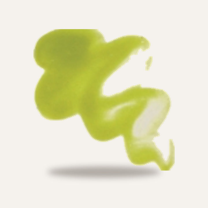 4016 TINTA UNIDEKOR VERDE LIMÃO — amostra cozida