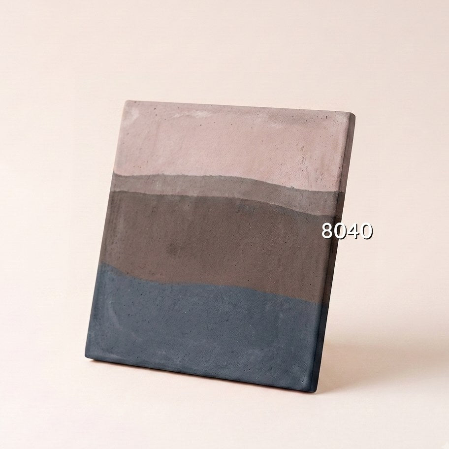 LAPIS PRETO PORCELANA — amostra cozida