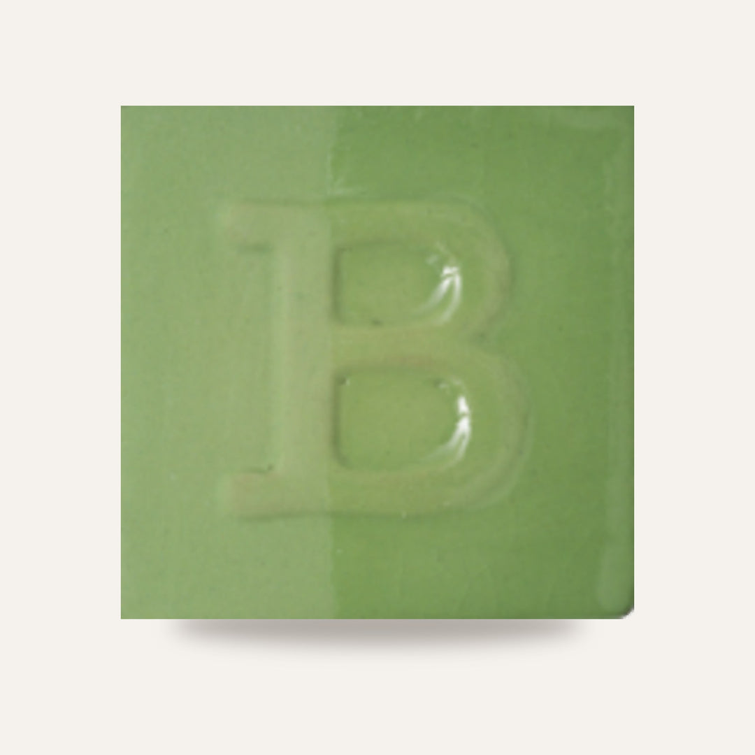 9050 VERDE CLARO BOTZ — amostra cozida