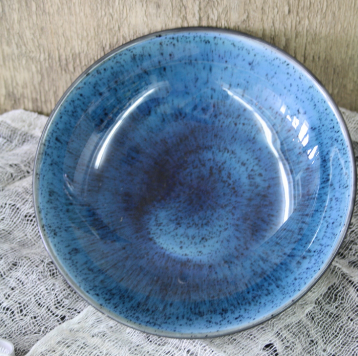 9569 AZUL SALPICADO PRETO