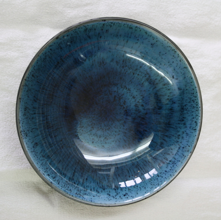 9569 AZUL SALPICADO PRETO