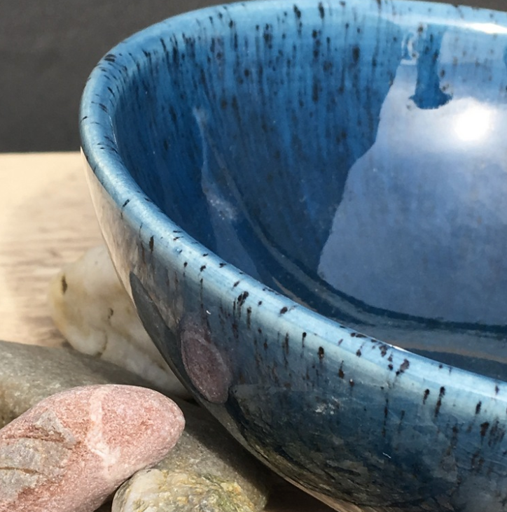 9569 AZUL SALPICADO PRETO