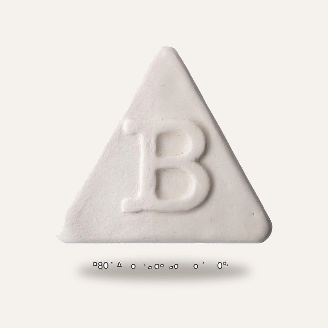 9801 ENGOBE ALTA BRANCO — amostra cozida