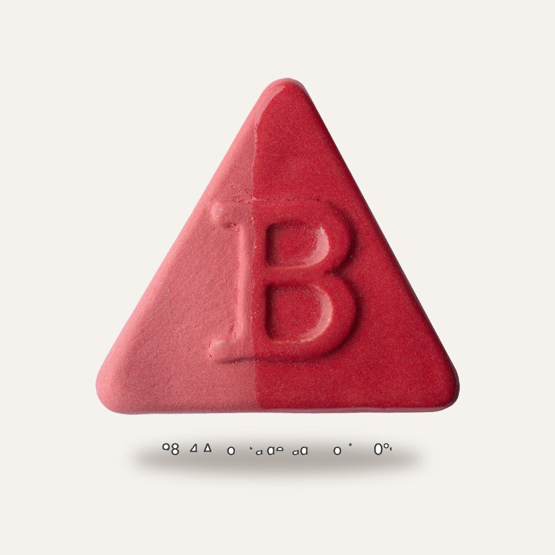9824 ENGOBE ALTA VERMELHO — amostra cozida