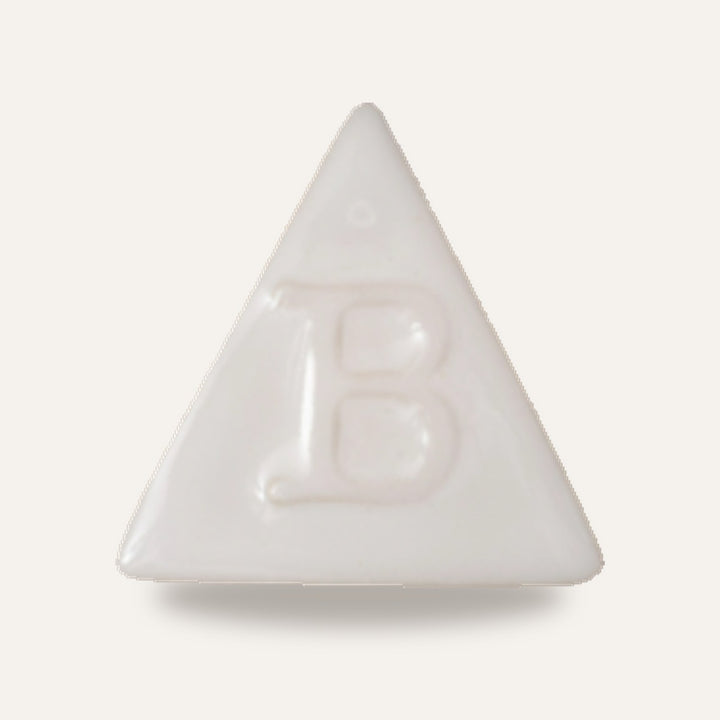 9876 BRANCO BRILHANTE — amostra cozida