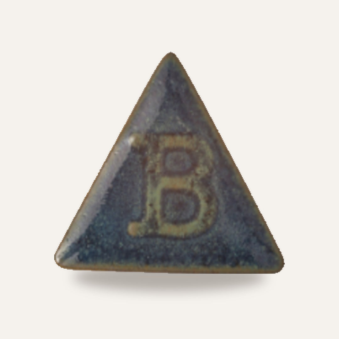 9883 AZUL MANCHADO — amostra cozida