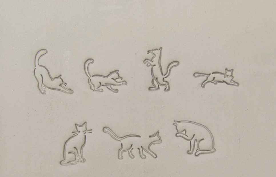 Carimbos de gatos