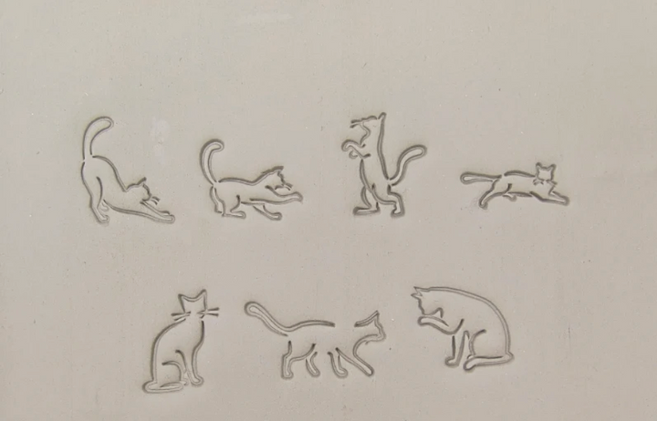 Carimbos de gatos
