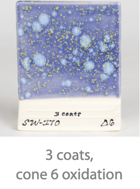STONEWARE SW-170 BLUE HYDRANGEA
