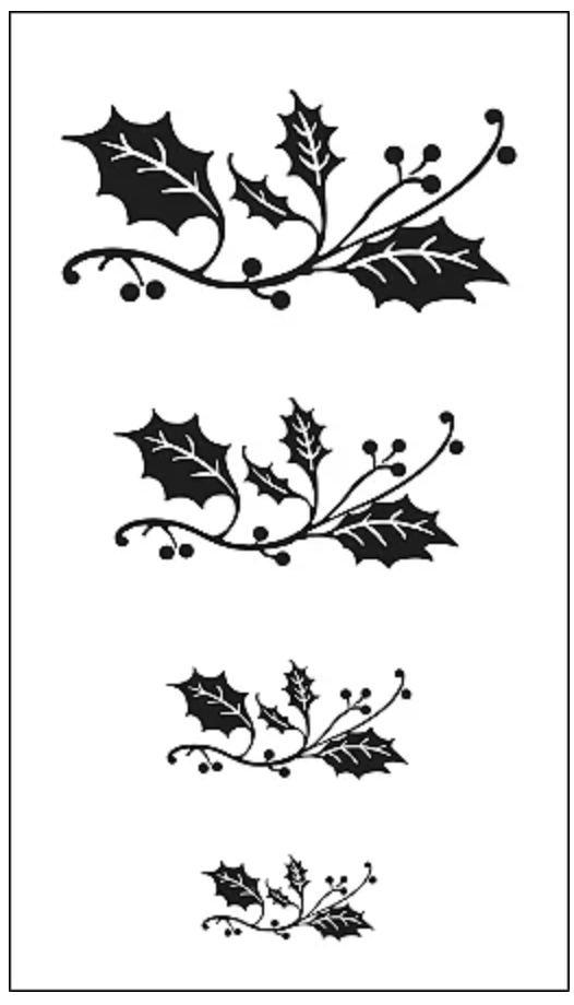 STENCIL NATAL 31