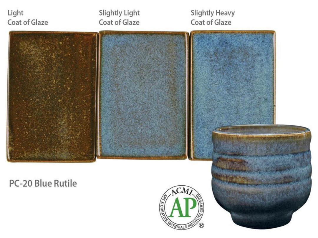POTTER'S CHOICE | PC-20 BLUE RUTILE | AMACO
