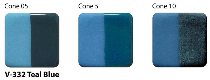 V-332 TEAL BLUE | VELVET AMACO
