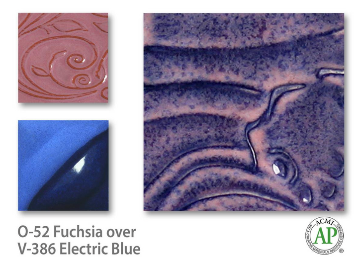 V-386 ELETRIC BLUE | VELVET AMACO