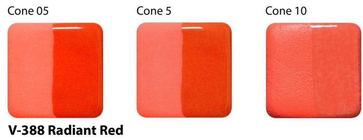 V-388 RADIANT RED  | VELVET AMACO