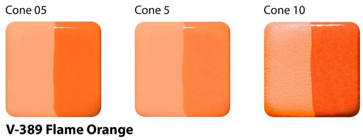 V-389 FLAME ORANGE | VELVET AMACO