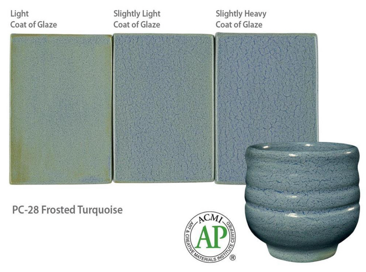 POTTER'S CHOICE | PC-28 FROSTED TURQUOISE | AMACO