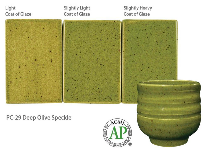 POTTER'S CHOICE | PC-29 DEEP OLIVE SPECKLE | AMACO