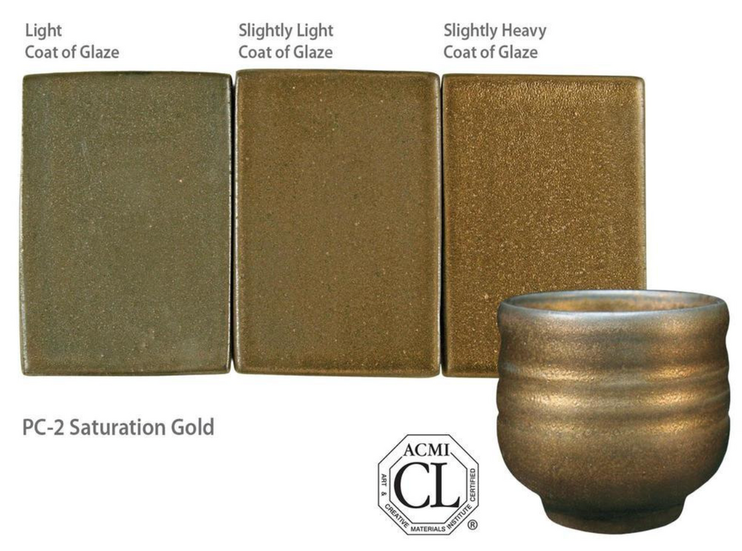 POTTER'S CHOICE | PC-2 SATURATION GOLD | AMACO