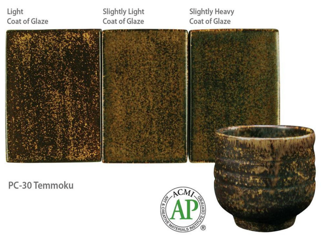 POTTER'S CHOICE | PC-30 TEMMOKU | AMACO