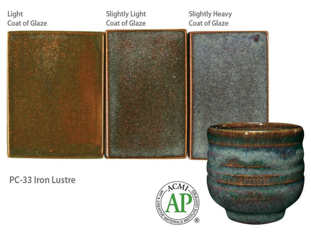 POTTER'S CHOICE | PC-33 IRON LUSTRE | AMACO