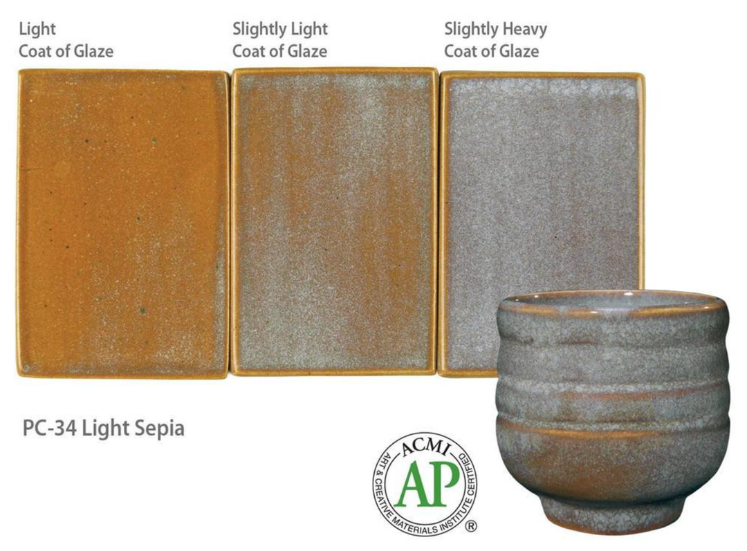 POTTER'S CHOICE | PC-34 LIGHT SEPIA | AMACO