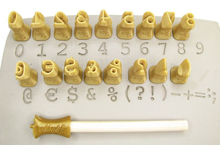 Carimbos Courier Numeros 10mm