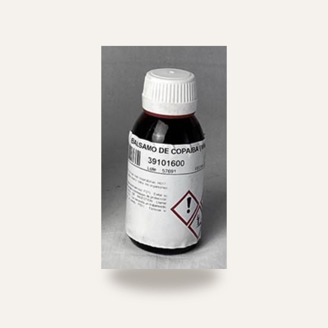 BALSAMO DE COPAIBA — amostra cozida
