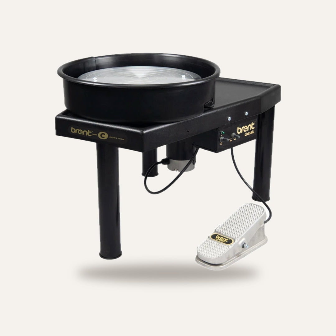 Brent - Model C - Brent Pottery Wheel - Black - 220V