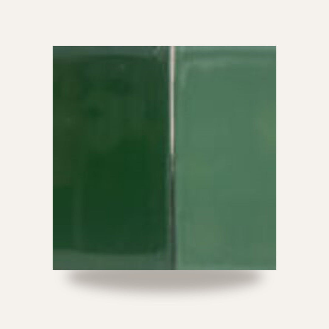 CA 27 CORANTE VERDE CROMIO — amostra cozida
