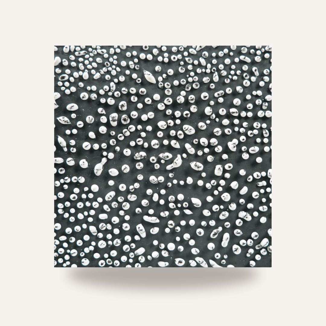 CRAWL-12 SPECKLED WHITE | AMACO — amostra cozida
