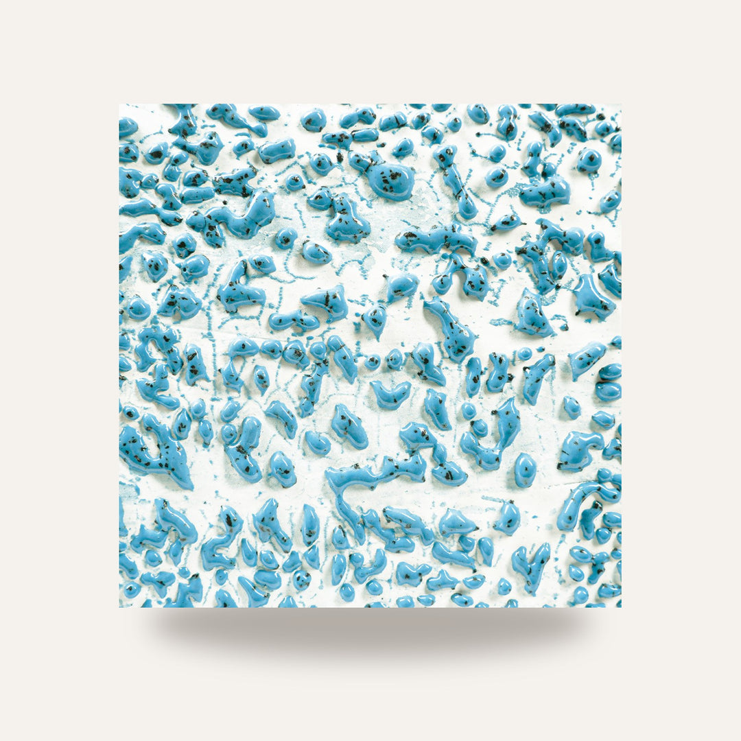 CRAWL- 22 SPECKLED TEAL | AMACO — amostra cozida