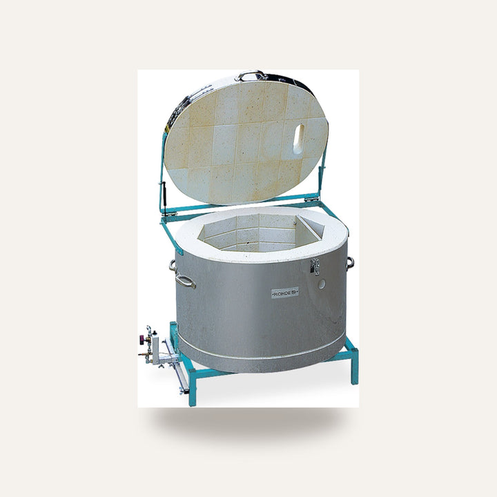 Forno a Gás Rohde Toploader TG 170 — amostra cozida