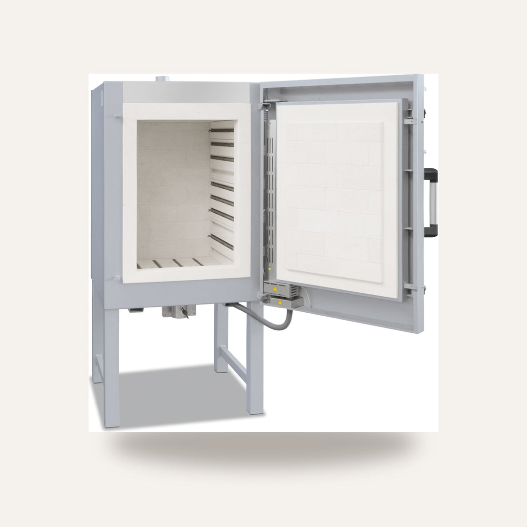 Forno Nabertherm Front Loader N140E - Trifásico (400V) — amostra cozida