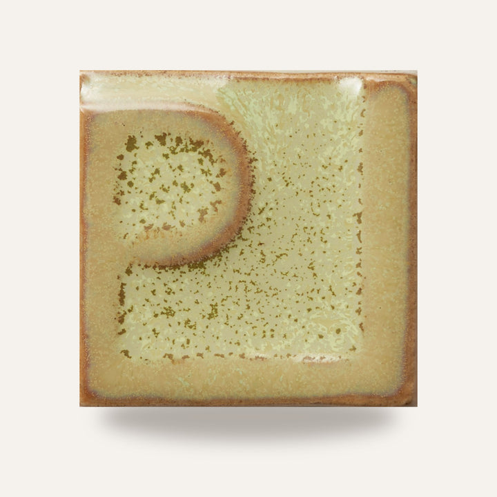 GRES O 10257 VERDE JASPE — amostra cozida