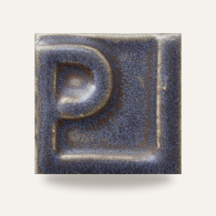GRES O 10272 AZUL — amostra cozida