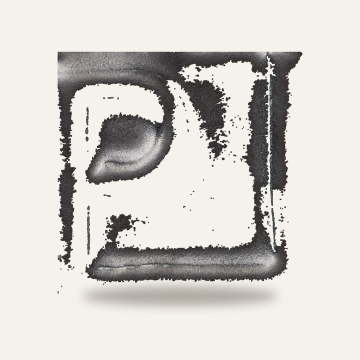 GRES O 10571 NEGRO MATE — amostra cozida