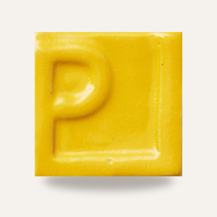 GRES O 10583 AMARELO — amostra cozida