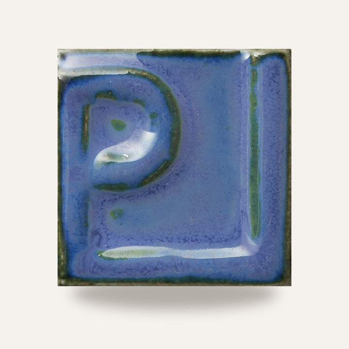 GRES O 6004 AZUL — amostra cozida