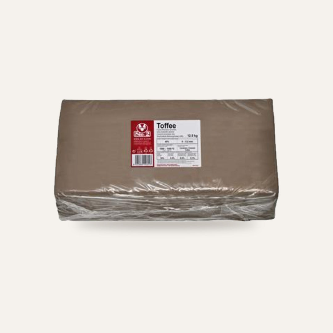 GRES TOFFEE REFRATÁRIA CARAMELO — amostra cozida