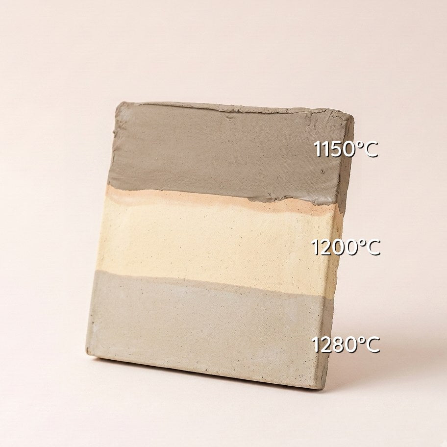 GRES W 4005 BRANCO — amostra cozida