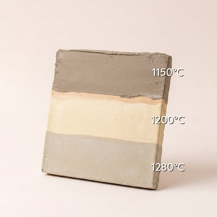 GRES W 4005 BRANCO — amostra cozida