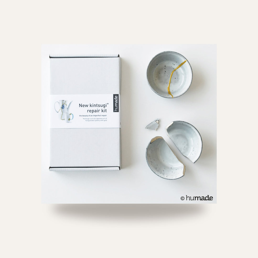 KIT KINTSUGI OURO — amostra cozida