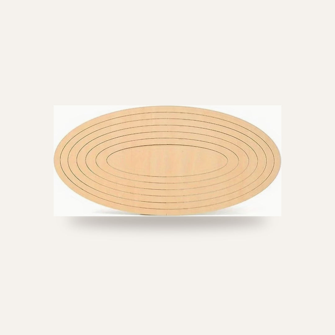 KIT MOLDES OVAL MADEIRA — amostra cozida