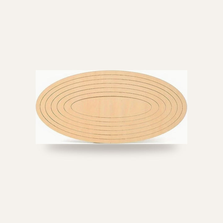 KIT MOLDES OVAL MADEIRA — amostra cozida