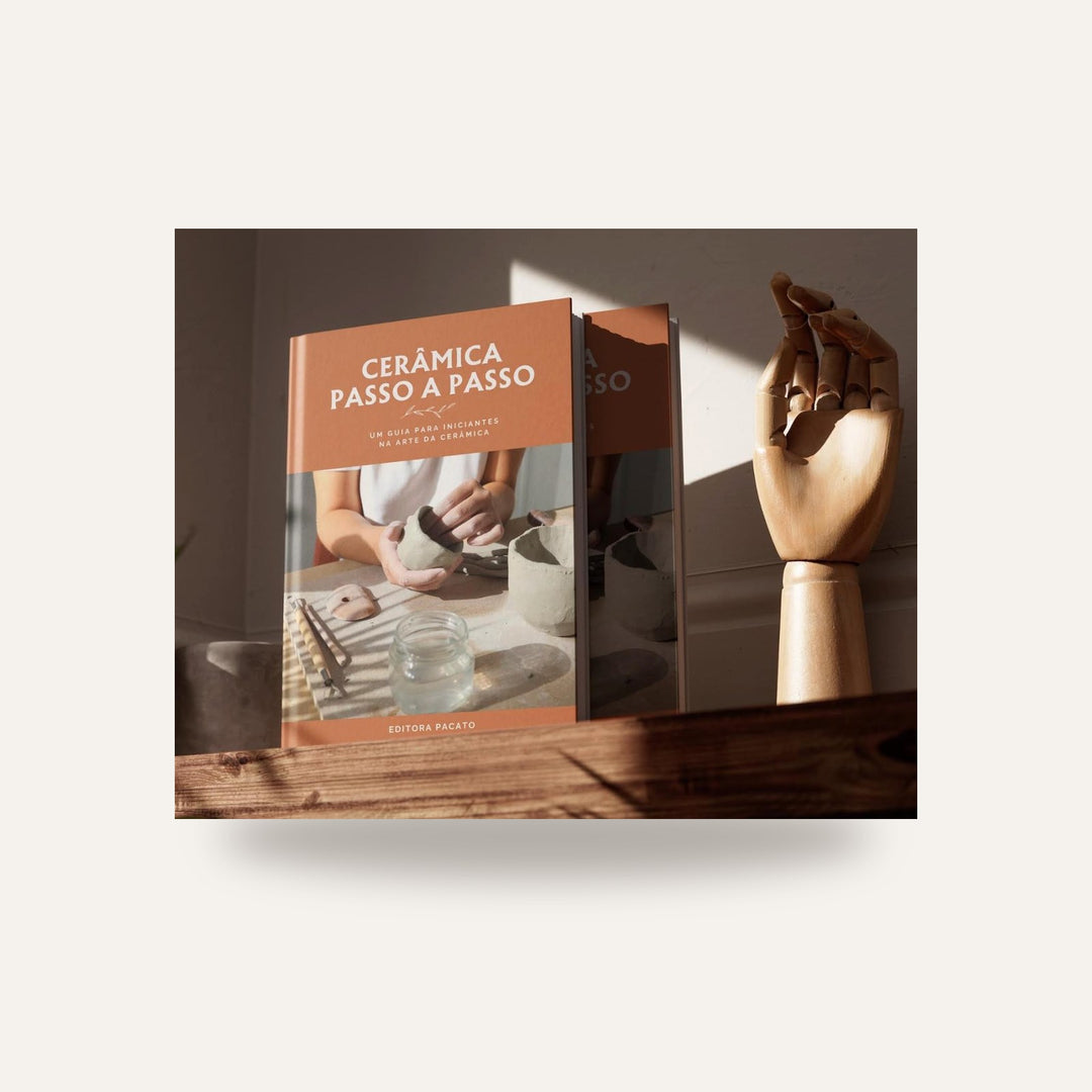 LIVRO CERAMICA PASSO-A-PASSO — amostra cozida