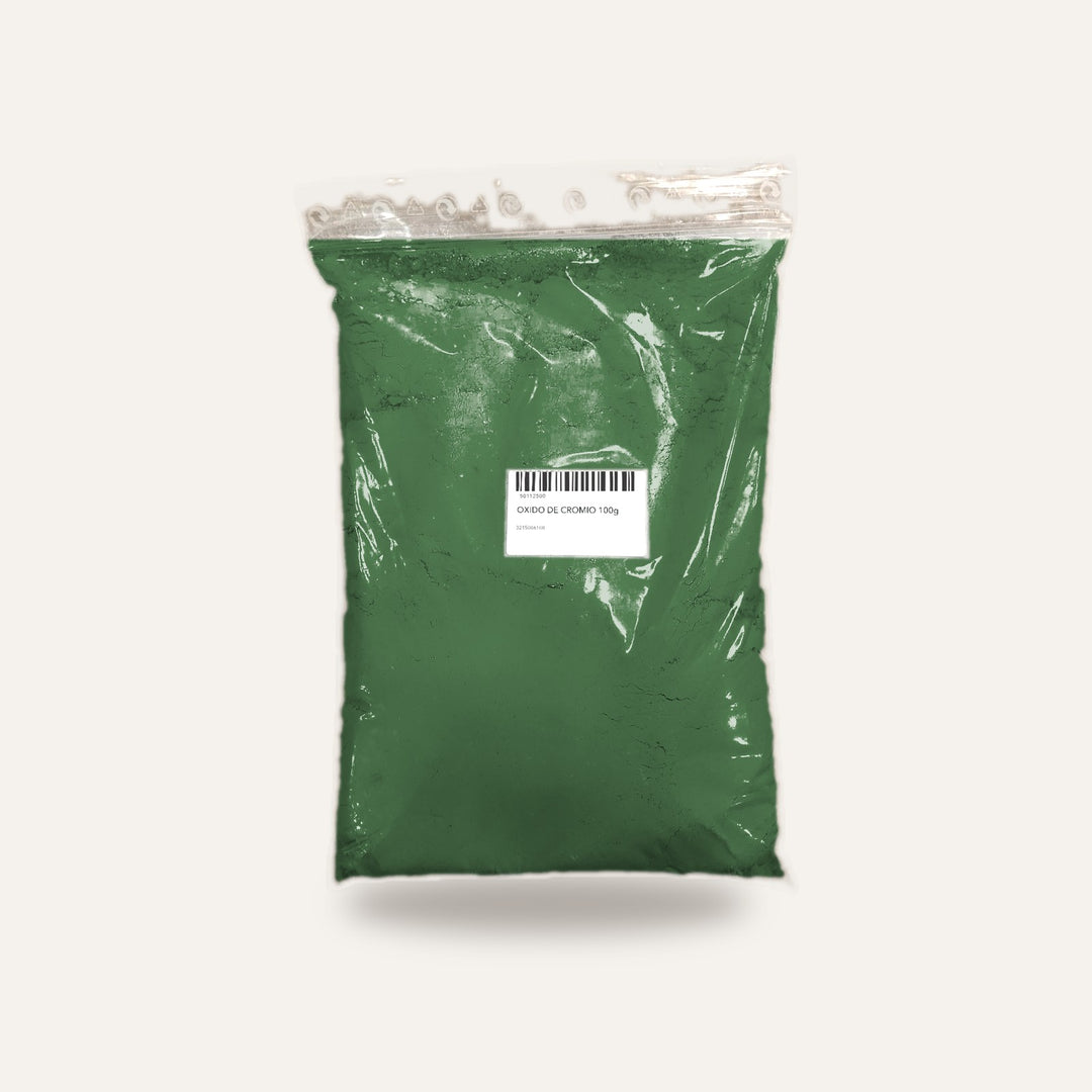OXIDO DE CROMIO — amostra cozida